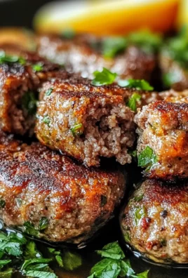 Lebanese Kafta: Juicy Herb-Infused Patties You’ll Love