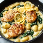 Lemon Chicken Gnocchi