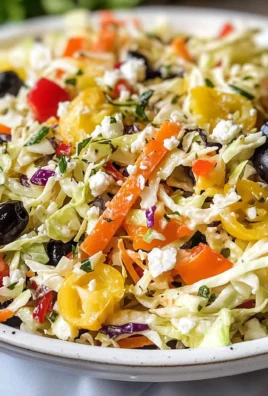 Mediterranean Coleslaw