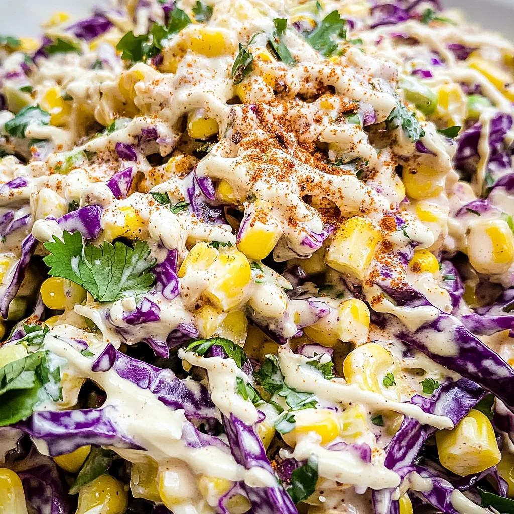 Mexican Street Corn Coleslaw
