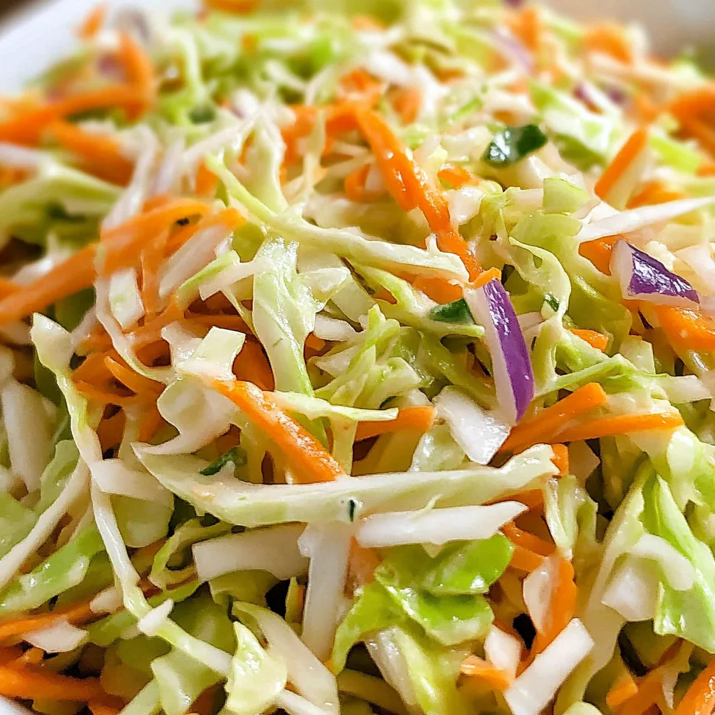 Old Fashioned Coleslaw with Vinegar