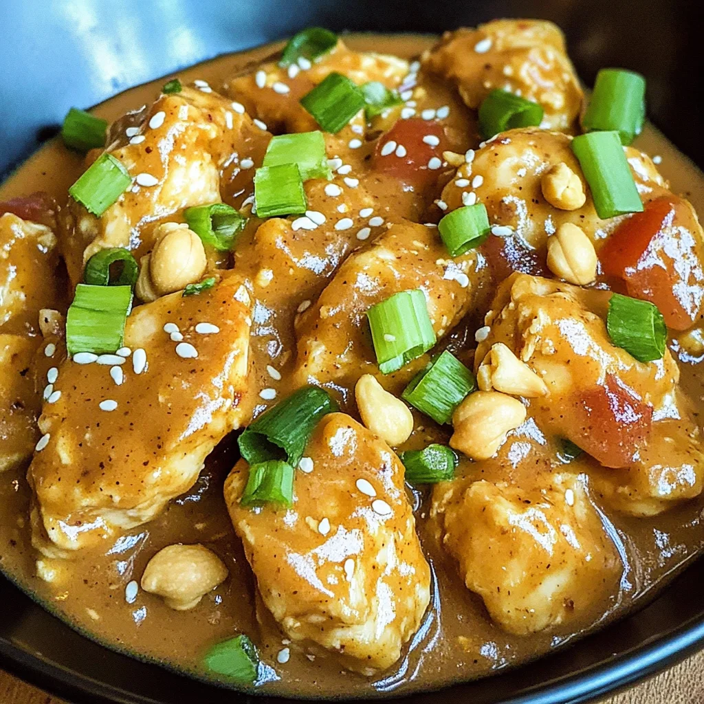 Peanut Butter Chicken