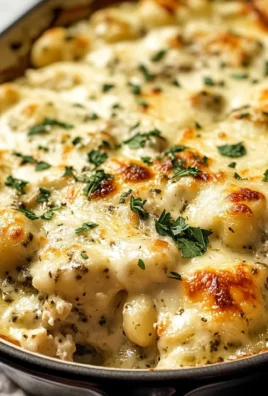 Pesto Chicken Gnocchi Bake