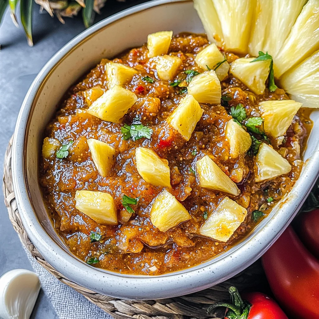Pineapple Chipotle Salsa