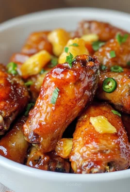 Pineapple Cowboy Candy Chicken Wings