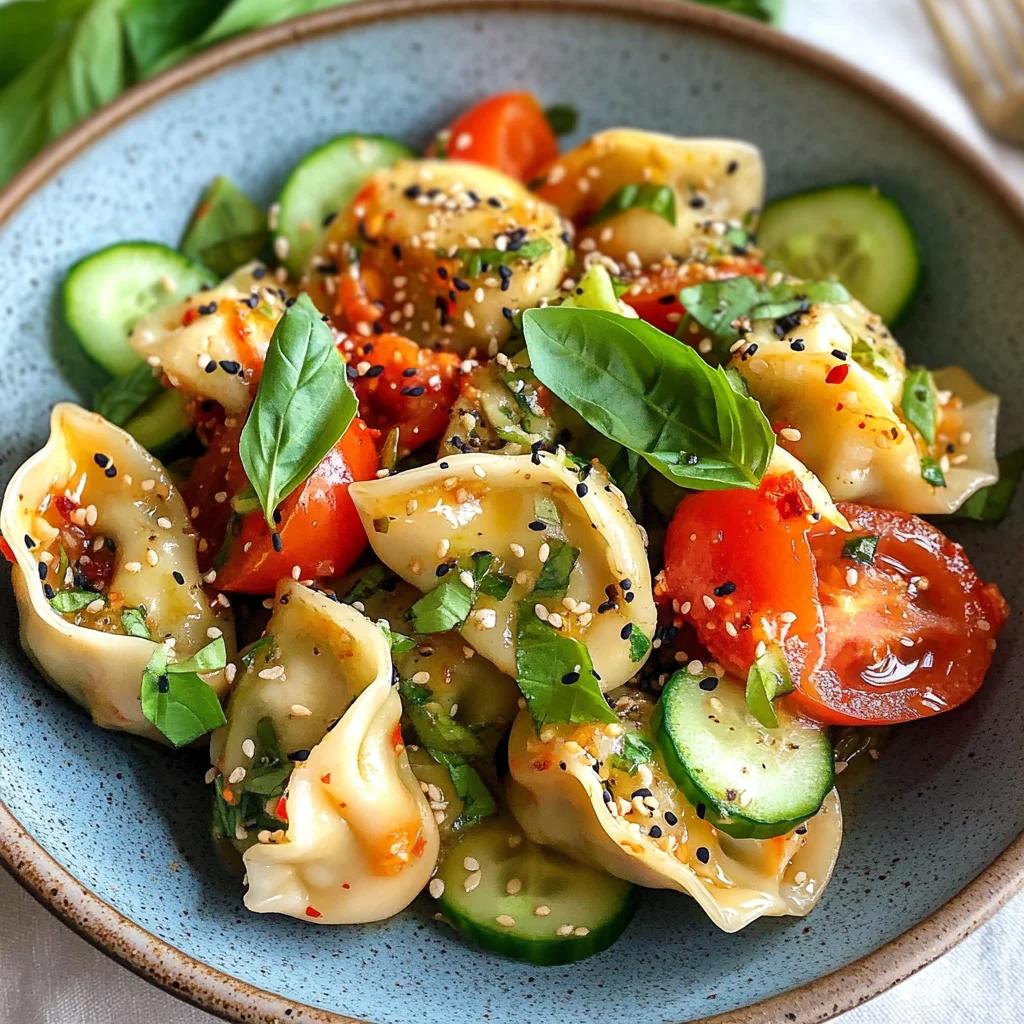 Potsticker Salad (Dumpling Salad)