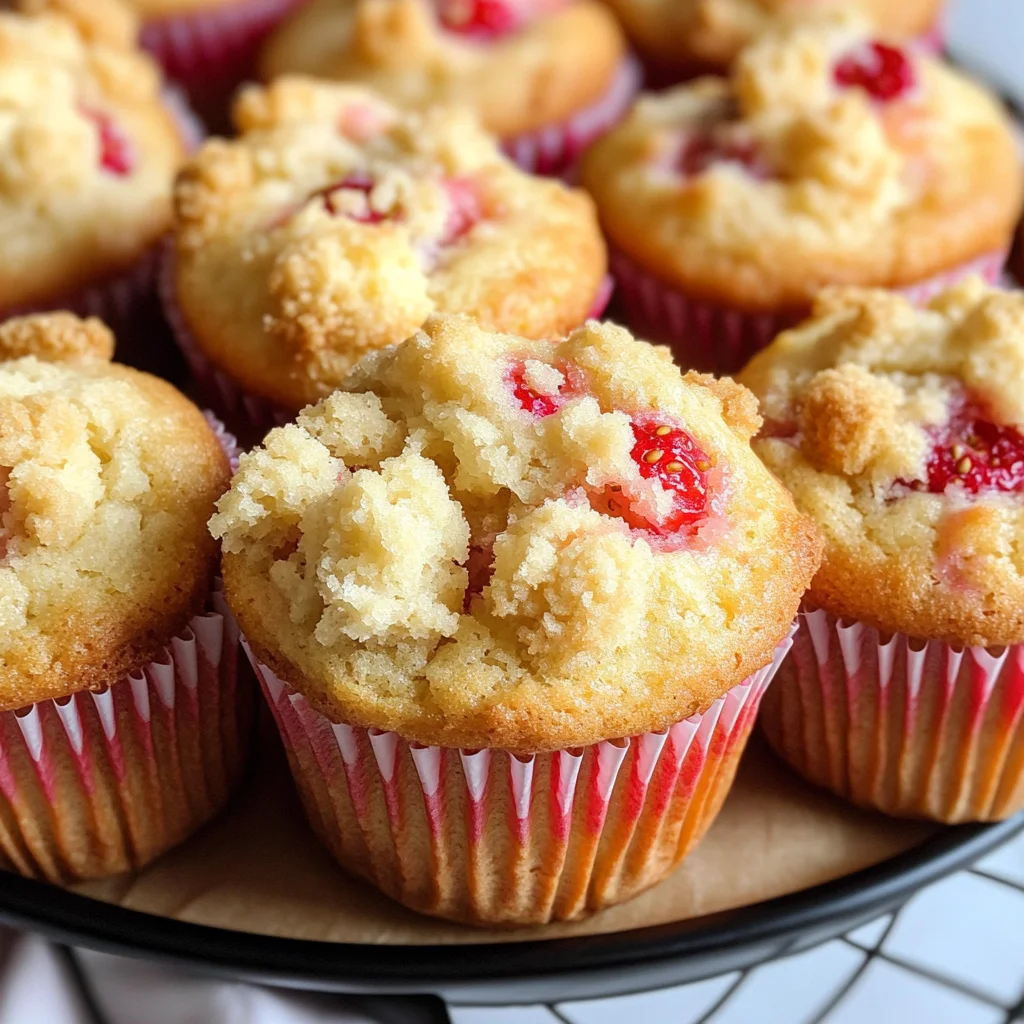 Strawberry Cream Cheese Muffins
