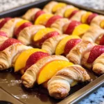 Strawberry Peach Pie Bites