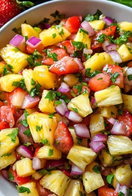Strawberry Pineapple Salsa