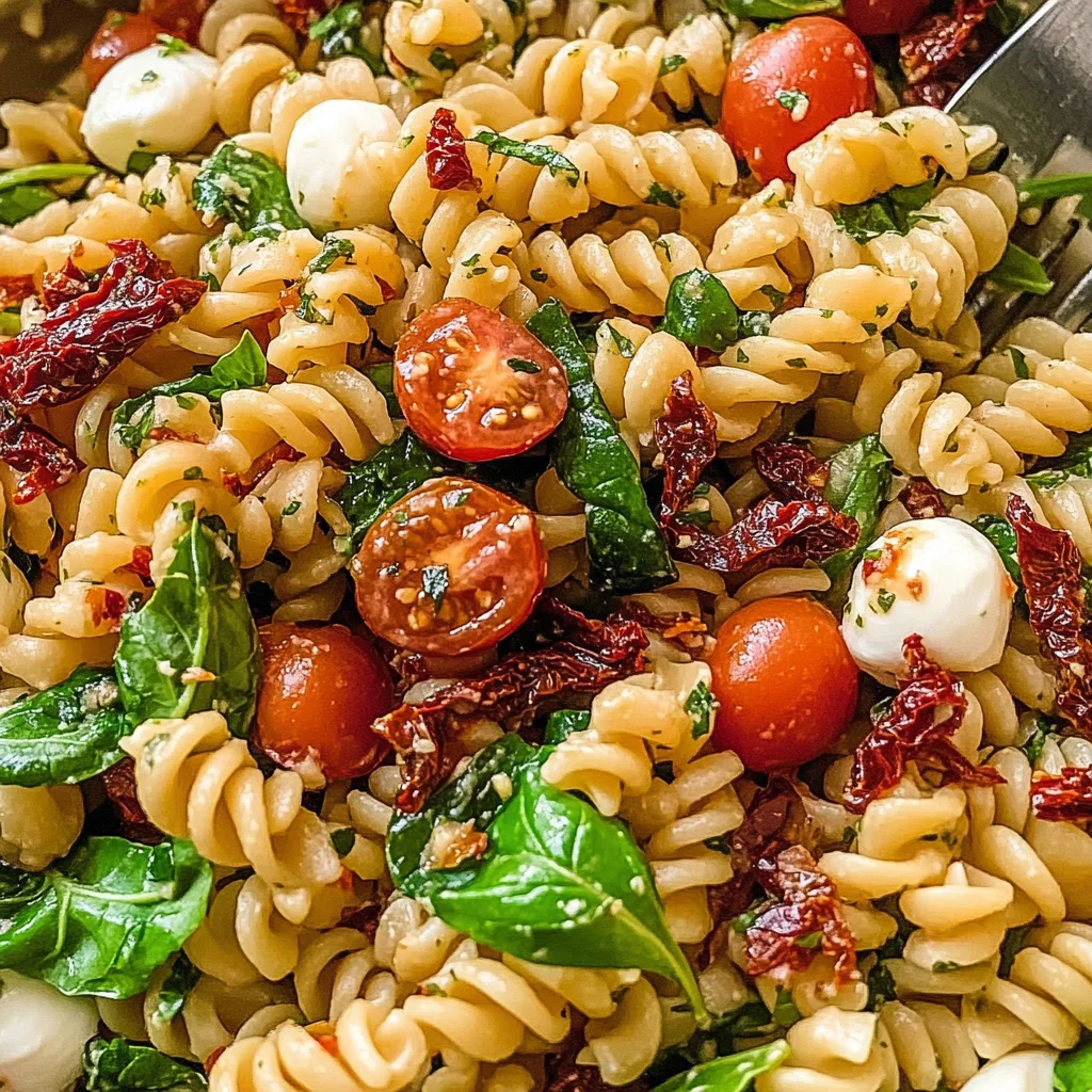 Sun Dried Tomato Pasta Salad