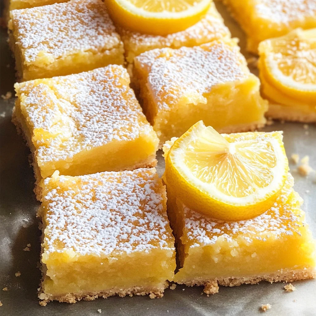 Super Easy Lemon Bars
