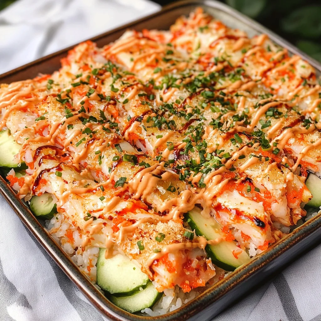 Sushi Bake