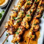 Thai Satay Chicken with Peanut Sauce