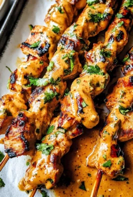 Thai Satay Chicken with Peanut Sauce