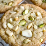 White Chocolate Pistachio Cookies