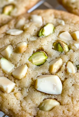 White Chocolate Pistachio Cookies