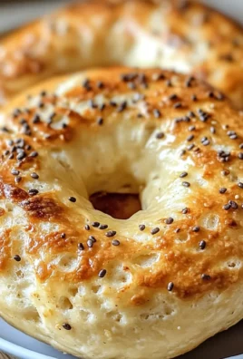 high protein air fryer bagels (quick recipe)
