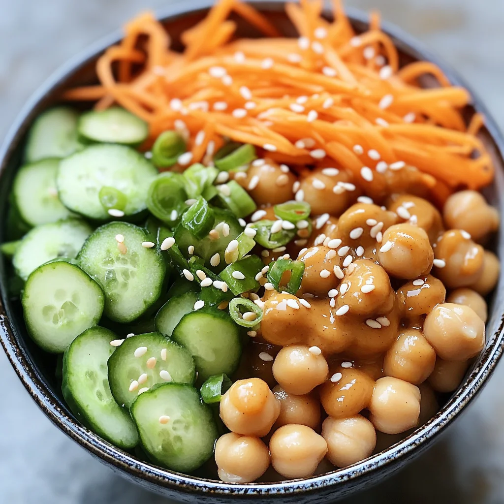 peanut chickpea snack bowl (plant-based)