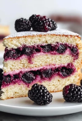 Blackberry Almond Cake