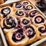 Blueberry Cheesecake Swirl Rolls