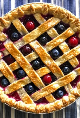 Cherry and Blueberry Pie