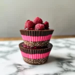 Chocolate Raspberry Chia Cups