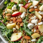 Crunchy Apple Farro Salad