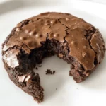 Dark Chocolate Espresso Brownie Cookies