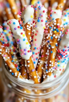 Easy Pretzel Stick Sparklers