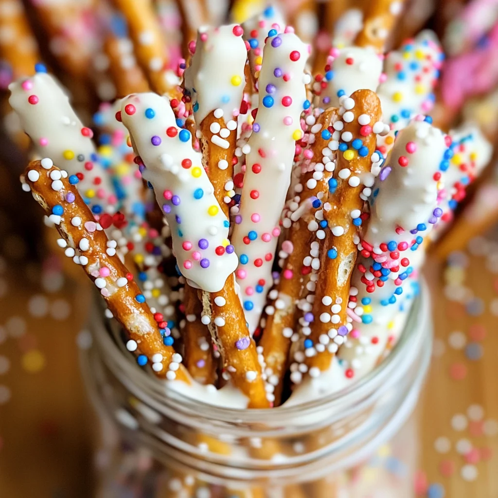 Easy Pretzel Stick Sparklers