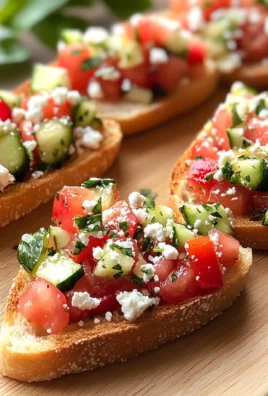 Garden Fresh Mediterranean Bruschetta