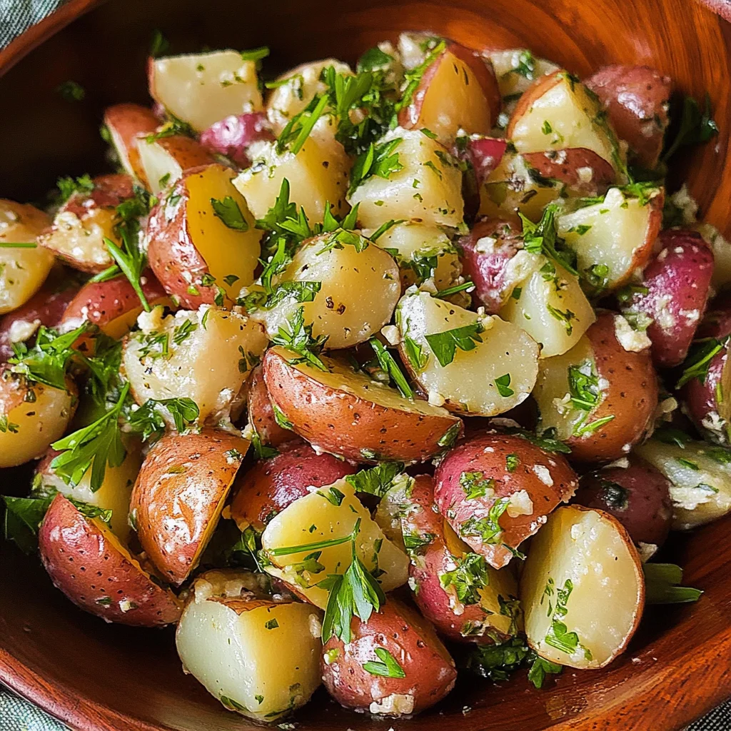 Garlic-Herb Potato Salad