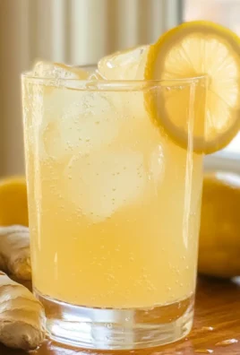 Ginger Lemonade Sweetened With Honey