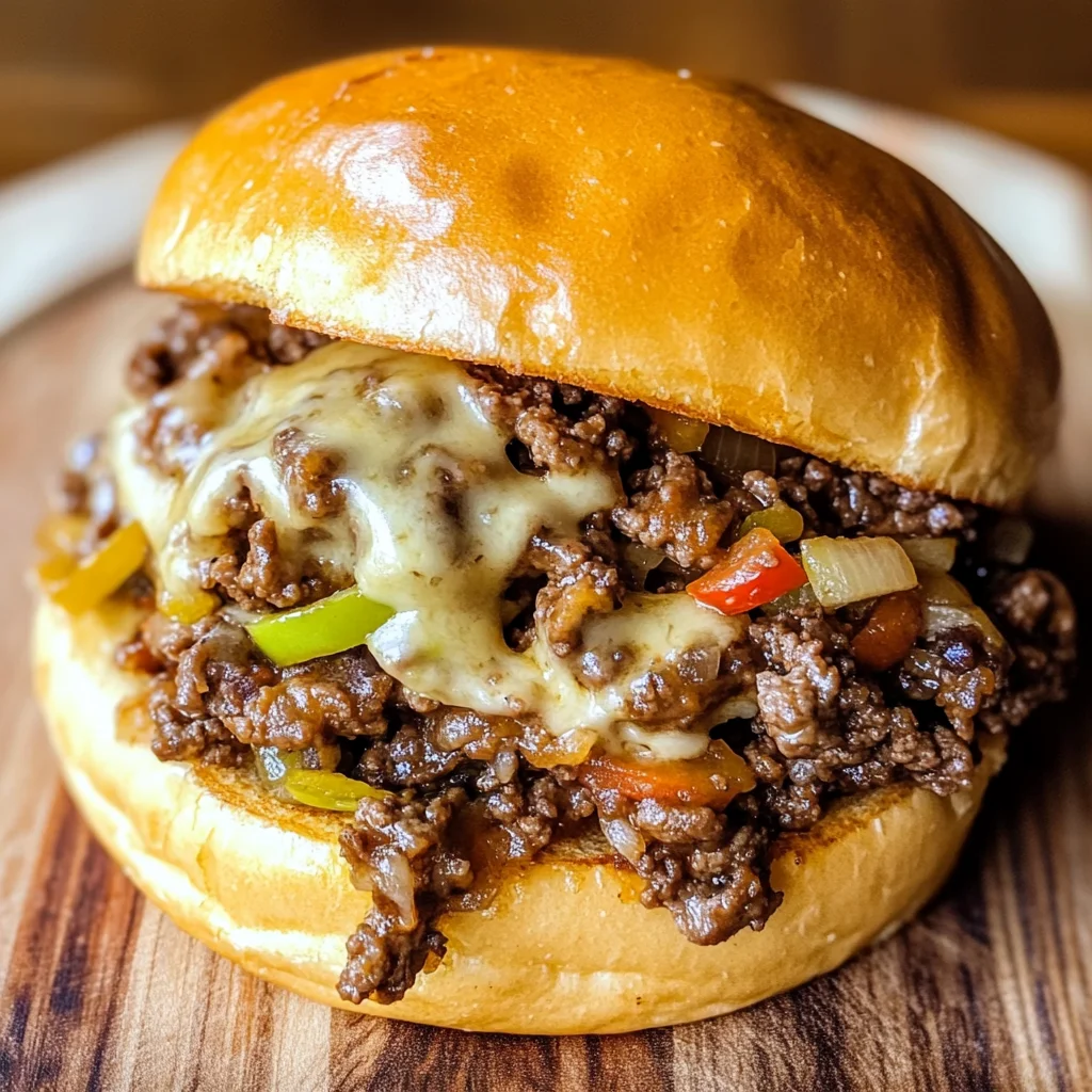 Gordon Ramsay Philly Cheesesteak Sloppy Joes