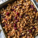 Homemade Cranberry Granola