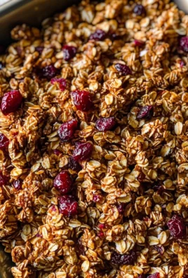 Homemade Cranberry Granola