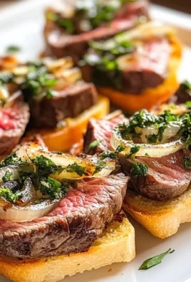 Irresistibly Delicious Steak Crostini