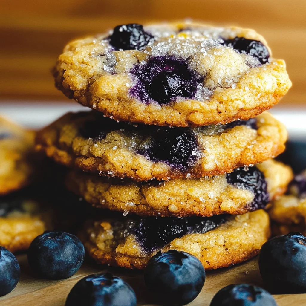 Lemon Blueberry Cookies
