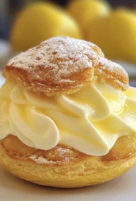 Lemon Cream Puffs