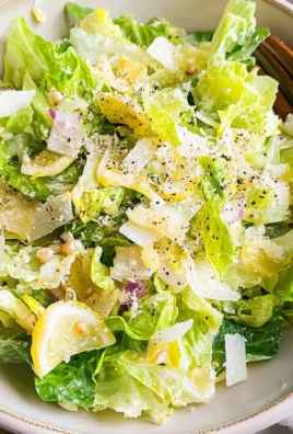 Lemon Parmesan Salad