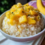 Mango Coconut Sticky Rice