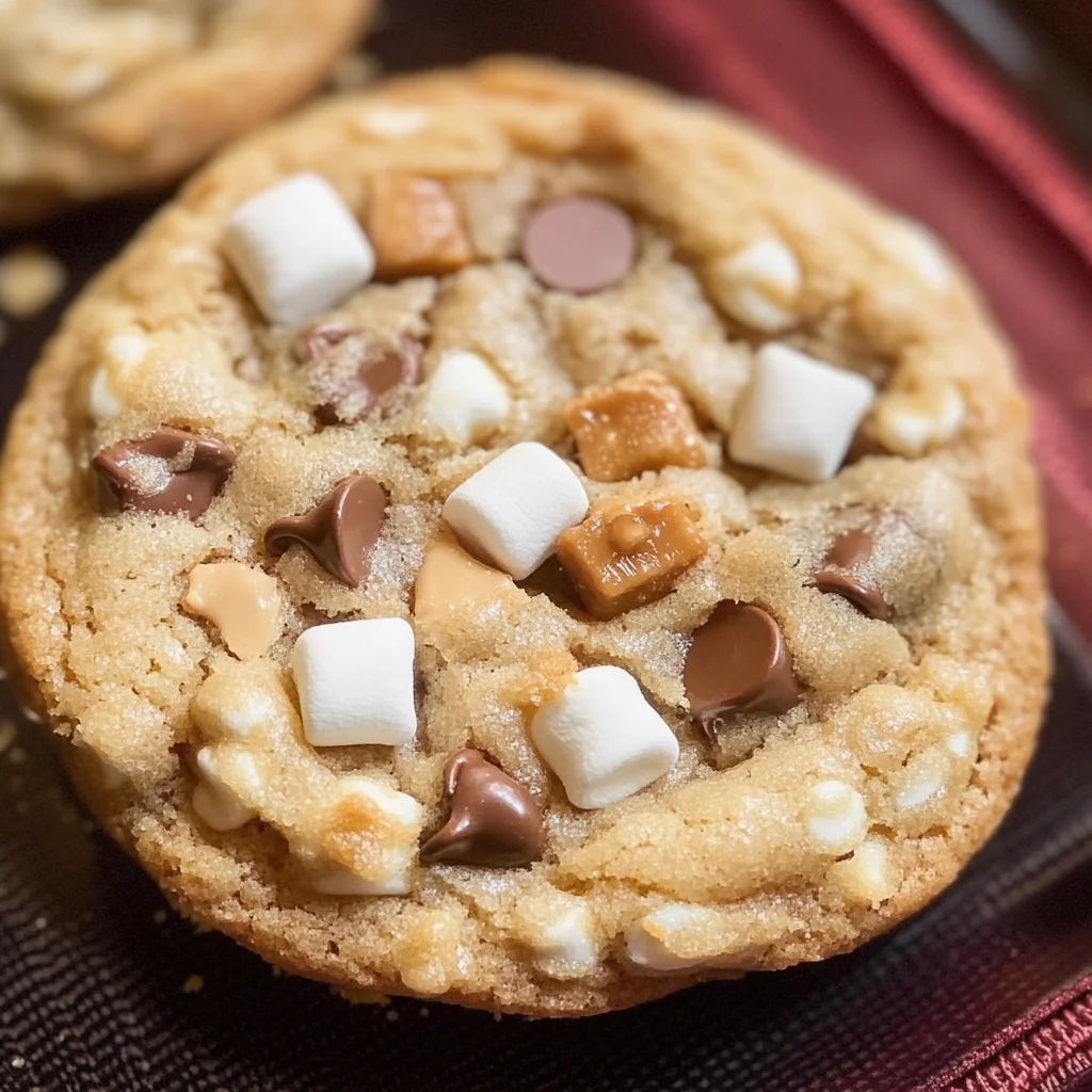 Marshmallow Toffee Cookies