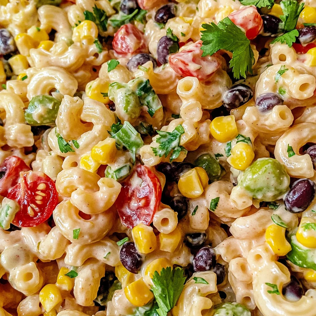 Mexican Macaroni Salad Recipe