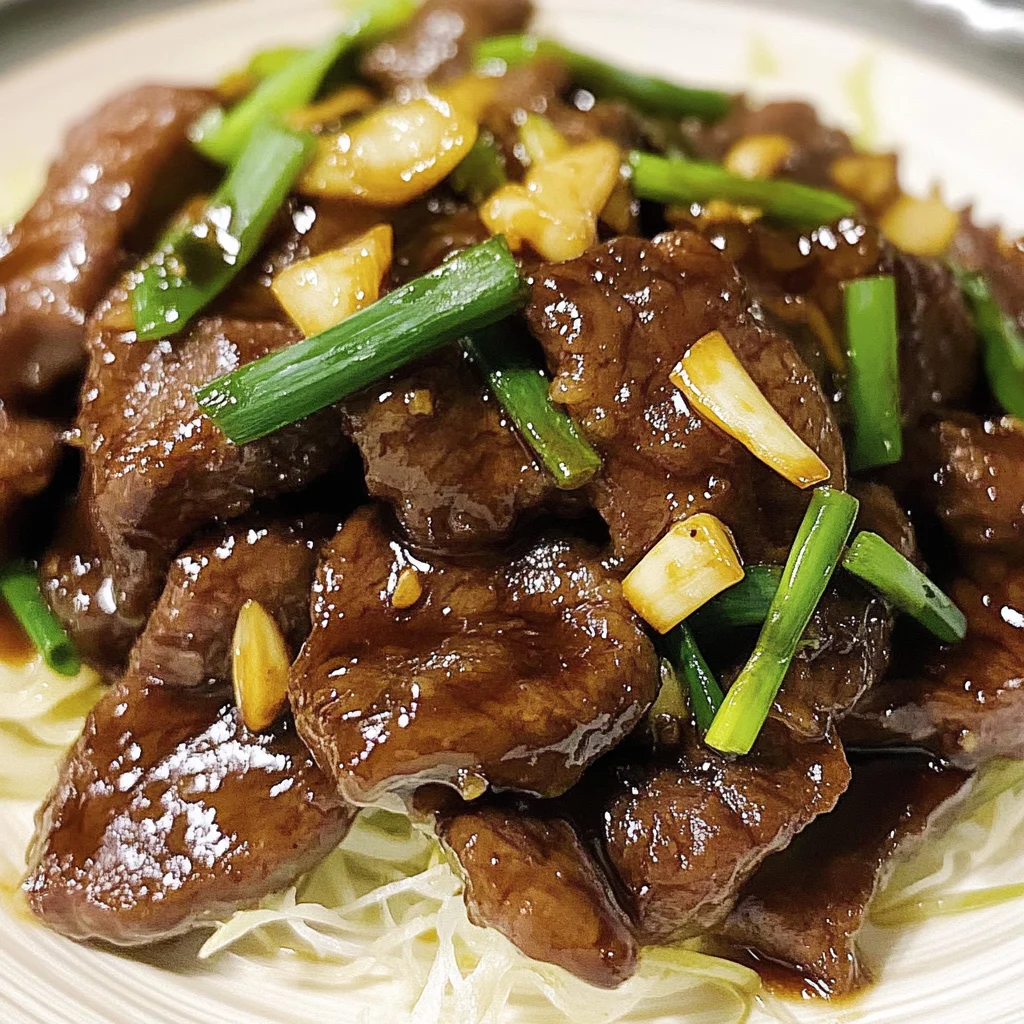 Mongolian Beef