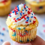 Patriotic Mini Cheesecakes