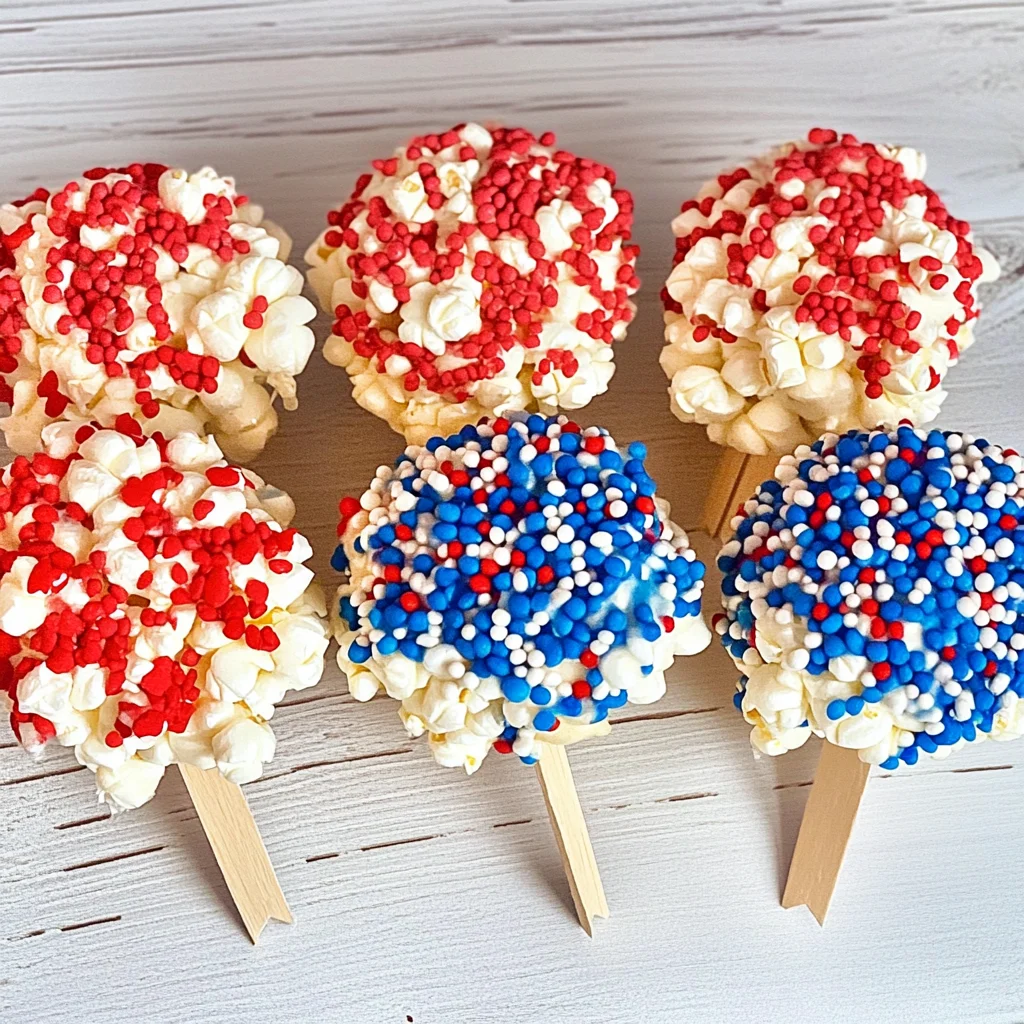 Patriotic Popcorn Pops