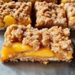 Peach Crumb Bars