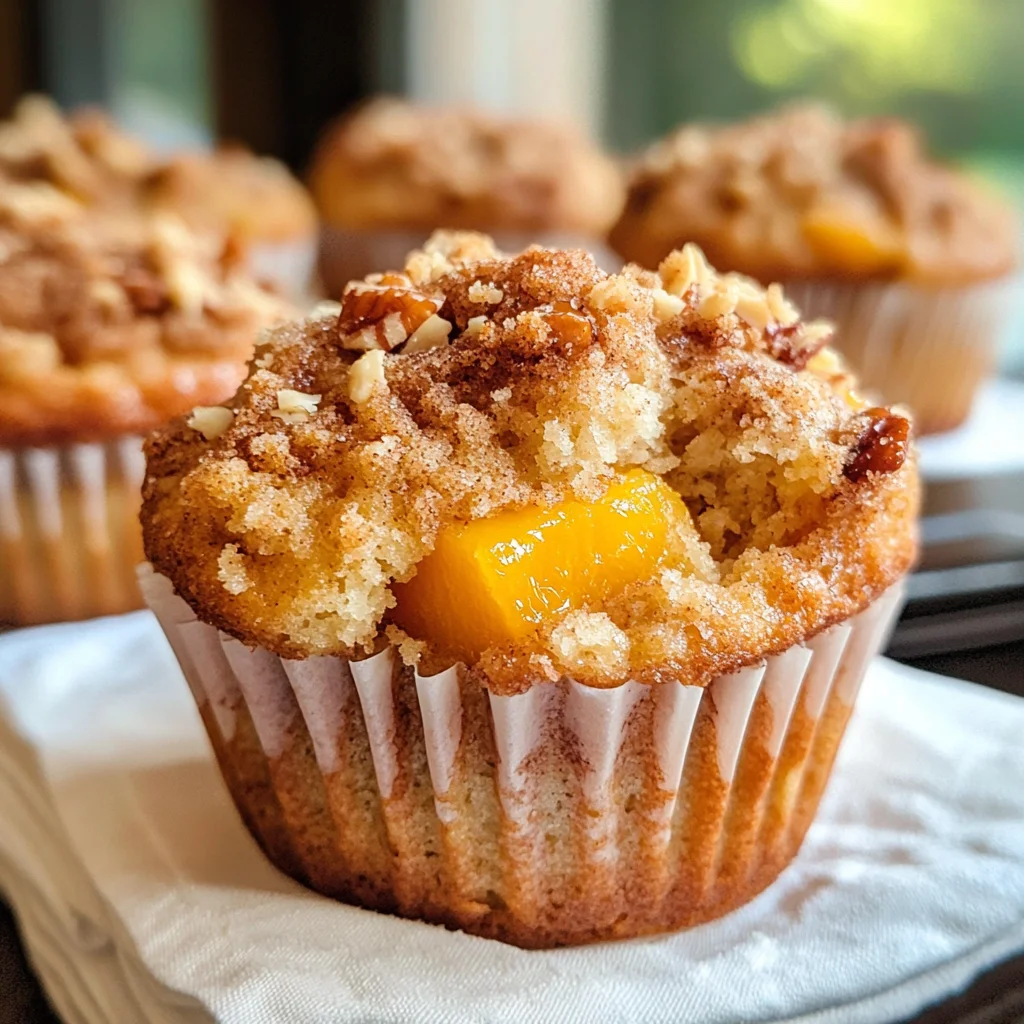 Peach Muffins