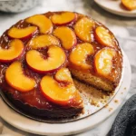 Peach Upside-Down Cake Recipe