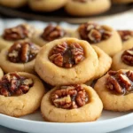 Pecan Pie Thumbprint Cookies